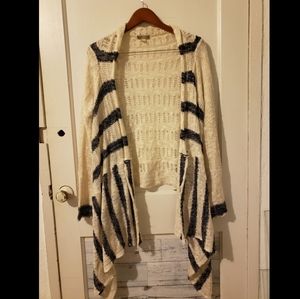 Striped cardigan